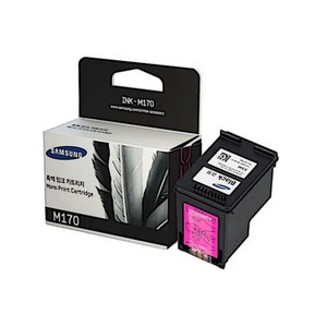[삼성] 잉크젯 프린터 정품 잉크 INK-M170 블랙, 1개