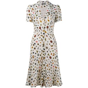 알렉산더맥퀸 Obsession 프린트 셔츠 드레스