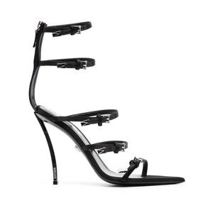 베르사체 핀 포인트 샌들 120mm, Italy 40(KR 270), 블랙계열