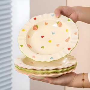 Wendini 레이스 플레터 파스타접시 4개입 WD005