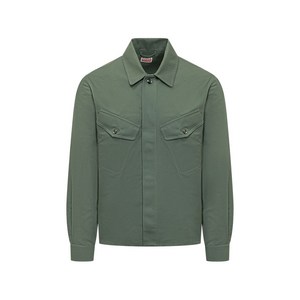 겐조 플랩 포켓 오버셔츠, 그린계열, Standard S(KR 95)