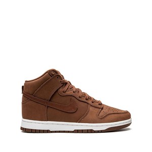 나이키 덩크 하이 PRM 하이탑 스니커즈, US 6.5(KR 235), 브라운계열
