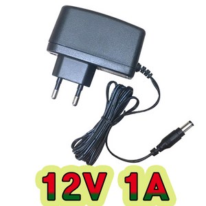순흥전기 어댑터 12V 1A 벽걸이형 SMPS 1000mA 어댑터 아답터 직류전원장치, SH-121201K