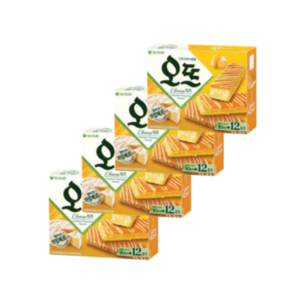 오리온 진한 디저트 케익 오뜨 치즈, 288g, 4개