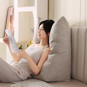 코잠 더 넓고 긴 롱 삼각쿠션 등받이 쿠션 등쿠션