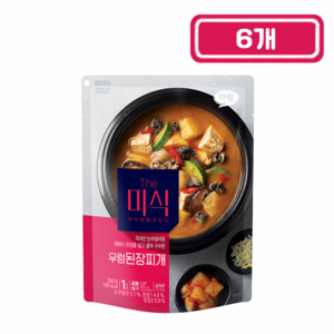 더미식 우렁 된장찌개, 350g, 6개