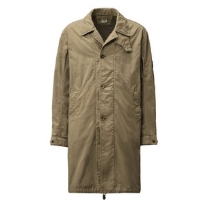 C.P.컴퍼니 퀼팅 안감 버튼 코트, 베이지계열, Standard M(KR 100)