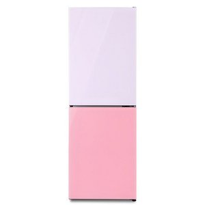 쿠잉전자 글라스 프리즘 129L 2도어 냉장고 방문설치