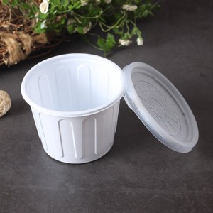 일회용 소스용기 JH 105파이 특대 화이트 500세트 소스컵 국물 반찬 용기