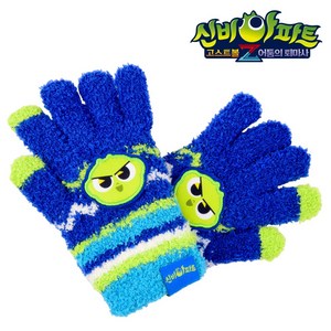 아동장갑 신비아파트 물결 탁텔 장갑 + 아동용 팬콧마스크 1매 증정