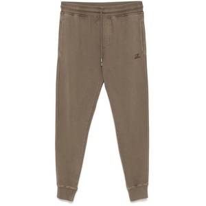 C.P.컴퍼니 로고 자수 트랙팬츠, 베이지계열, Standard XL