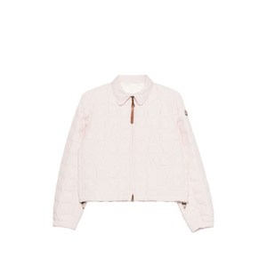 몽클레르 칼라 집업 재킷, 핑크계열, Numeric 2(KR 66)