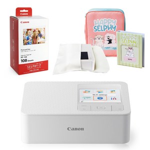 캐논 포토프린터 셀피 CP1500 + 인화지 108매(잉크포함) + 가젠파우치(포켓형) + 봄패키지