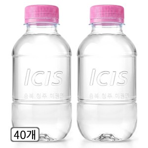 아이시스 무라벨, 200ml, 40개