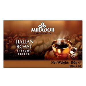 미라도 이탈리안 로스트 원두커피스틱, 1g, 100개입, 1개