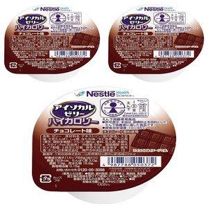 네슬레헬스사이언스 아이소카르 젤리 하이칼로리 초콜렛 맛, 66g, 3개