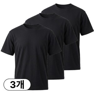 3P세트 미제이 기능성 티셔츠 드라이 라운드 반팔 쿨티셔츠 1+1+1