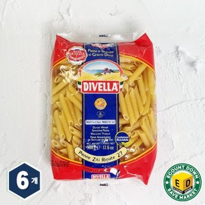 디벨라 펜네 파스타, 500g, 6개