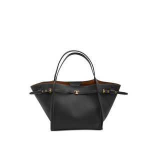 토즈 해머드 레더 토트 백