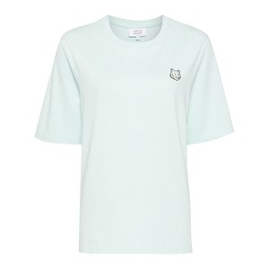 메종키츠네 볼드 폭스 헤드 패치 티셔츠