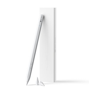 HOU 아이패드 호환 펜슬 애플 펜슬 기능키 숨겨진 Type-C 충전포트 터치펜 아이패드 프로11/12.9/13인치 에어M2 M3 에어6/5/4세대 아이패드 10/9/8세대