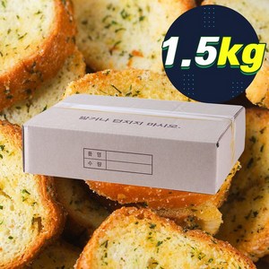 무팡)1JXX_ 슬라이스 마늘바게트 1.5kg, 1개