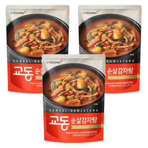 교동식품 교동 순살 감자탕, 500g, 3개