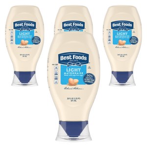 베스트푸즈 라이트 마요네즈, 591ml, 4개