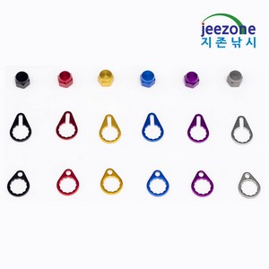 지존낚시 STD 너트 볼트 세트 더블핸들 파워핸들 베이트 릴 튜닝 용품 M7 M8 M10 밸런스 손잡이 노브 다이와 D볼트, 골드, 1개