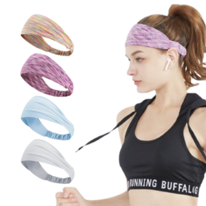 스포츠 헤어밴드 쿨링 땀흘림방지 4p, 1개
