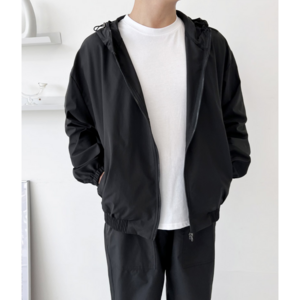간절기) 스타일 바람막이 4계절 후드 자켓