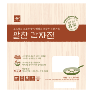 사옹원 알찬감자전 1kg, 1개