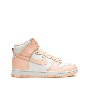 나이키 덩크 하이 스니커즈, US 9(KR 260), 핑크계열+화이트계열