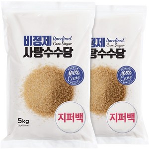 직수입정품 비정제 사탕수수당 5kg, 2개