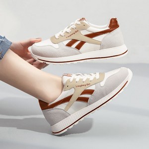 Modern Fashion 여성 캐주얼 컬러 배색 운동화 패션 스니커즈 L31