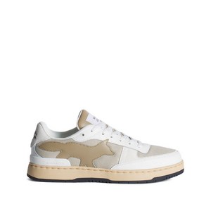 메종키츠네 치루 스니커즈, IT 44(KR 290), 화이트계열+베이지계열