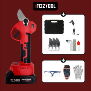 미즈툴 전기 전동 충전 전지가위 32mm/40mm 충전식 정전 고지 나무 가지치기, 32mm배터리1개풀세트, 1개