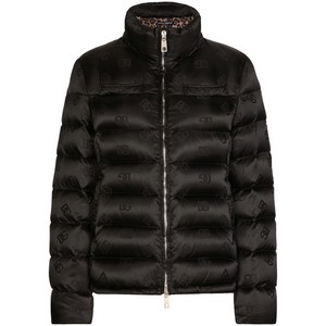 돌체앤가바나 DNA 모노그램 자카드 패딩 재킷, 블랙계열, Italy 42(KR 55)