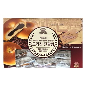 신라명과 오리진 단팥빵, 752g, 1개