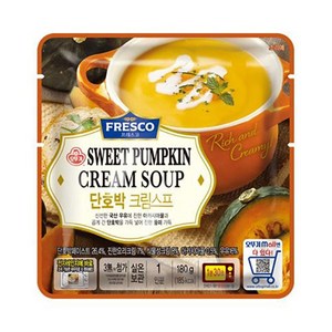 오뚜기 프레스코 단호박 크림스프 180g, 16개