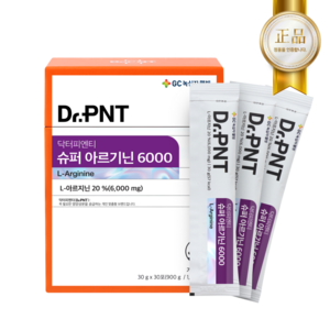 닥터피엔티 슈퍼 아르기닌 6000, 30g, 30개