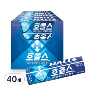 호올스 멘토립터스 멘톨향 캔디, 40개