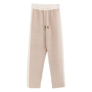 몽클레르 드로스트링 사이드 스트라이프 팬츠, 베이지계열, Standard L(KR 77)