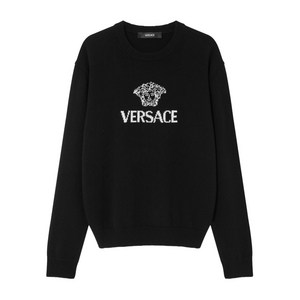 베르사체 메두사 모티프 스웨터, 블랙계열, Italy 48(KR 100)