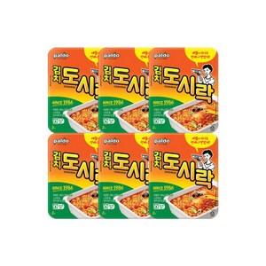 팔도도시락 김치 컵라면 86g