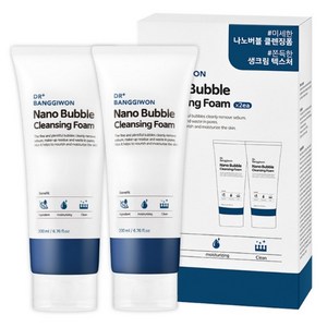 닥터방기원 나노 버블 클렌징폼, 200ml, 2개