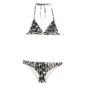 톰포드 레오파드 프린트 트라이앵글 비키니 세트