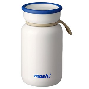 모슈 라떼 스타일 시리즈 보온병, 화이트, 200ml, 1개