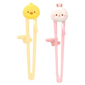 에디슨 프렌즈 아이 맞춤 젓가락 2종 세트 오른손용