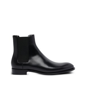 생로랑 25mm Adrien round-toe slip-on boots, France 40(KR 250), 블랙계열